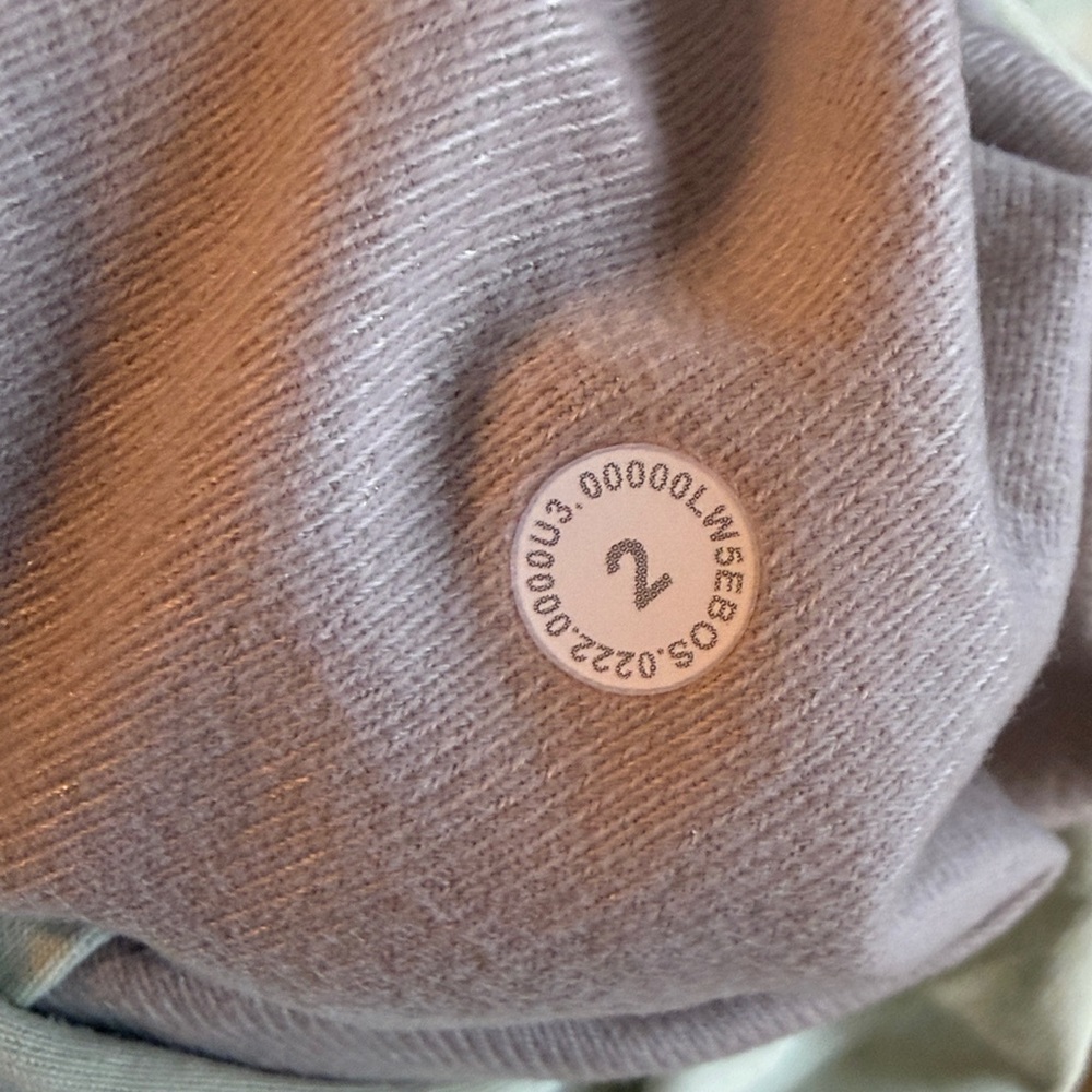 Lululemon Athletica Pale green cotton adapted state Joggers Size 2 - Picture 3 of 8